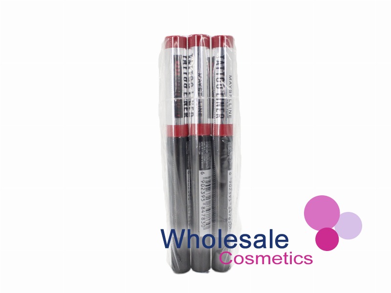 12 x Maybelline Tattoo Liner 48h Dip in Liquid Eyeliner - CARBON BLACK
